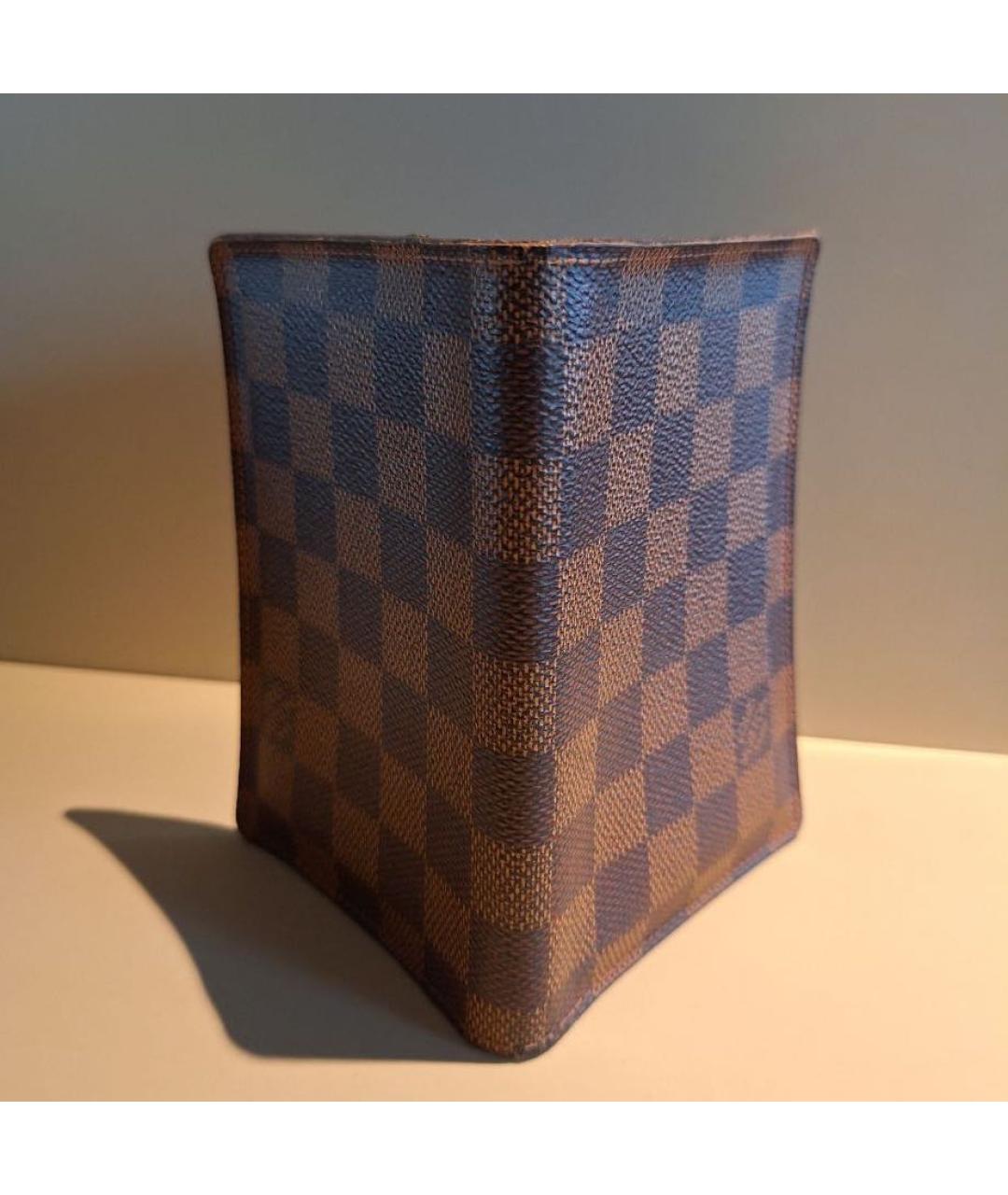 LOUIS VUITTON Коричневый кошелек, фото 2