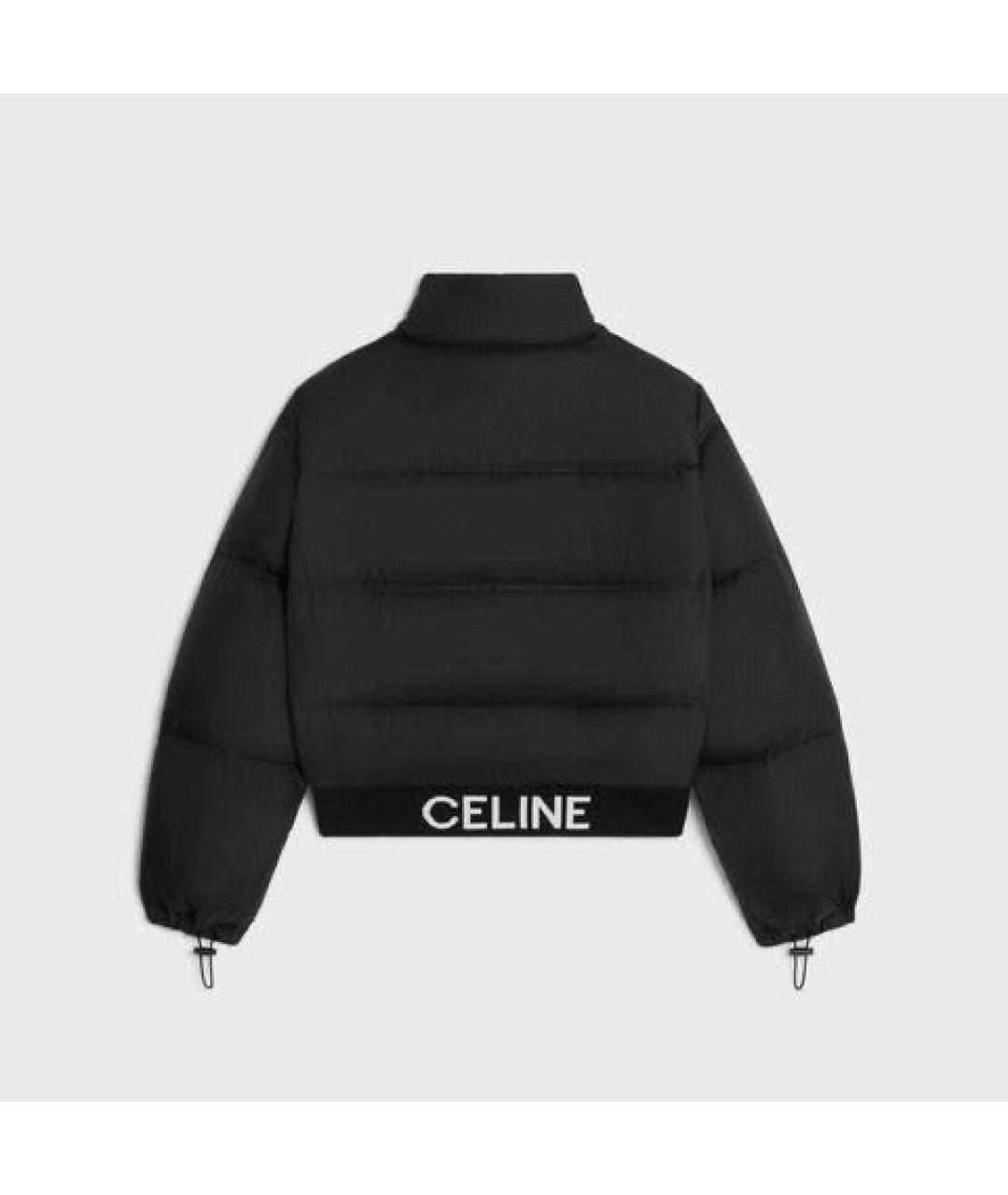 CELINE Черный пуховик, фото 2