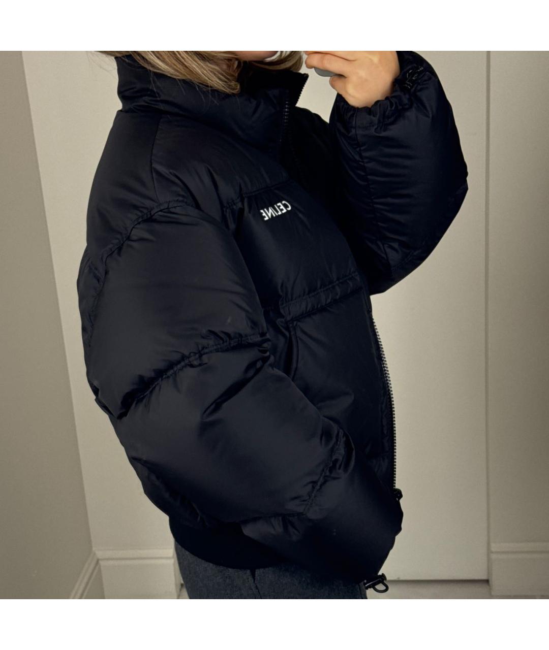 CELINE Черный пуховик, фото 6