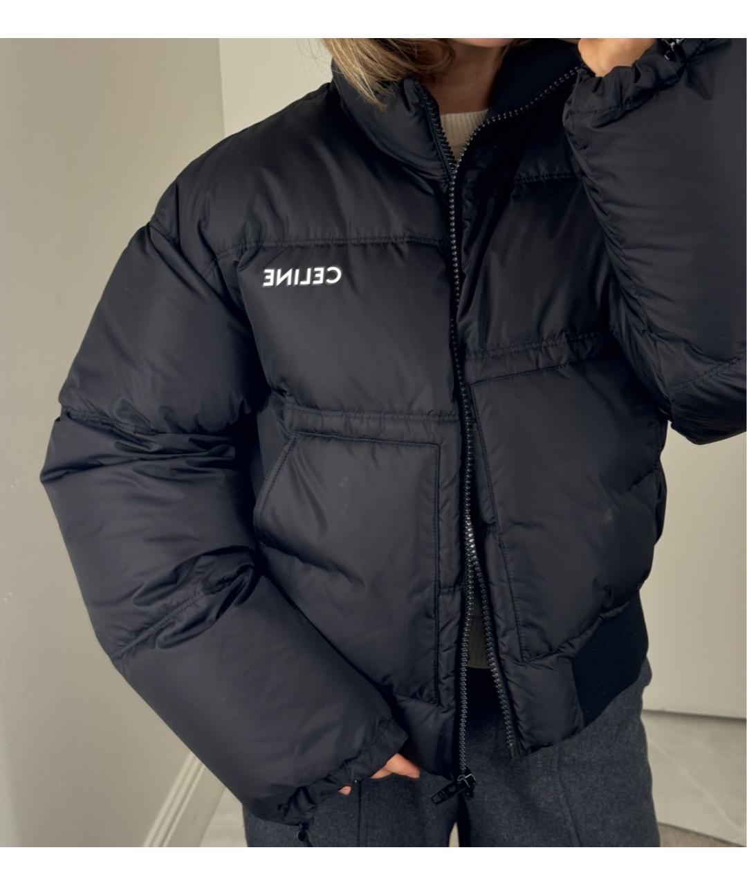 CELINE Черный пуховик, фото 5