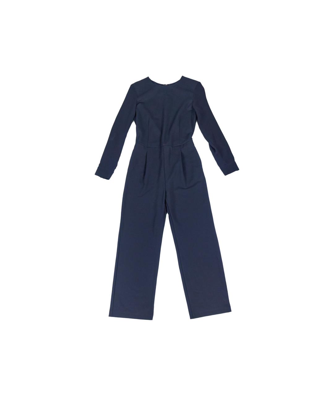 MAX MARA Синий вискозный комбинезон, фото 1