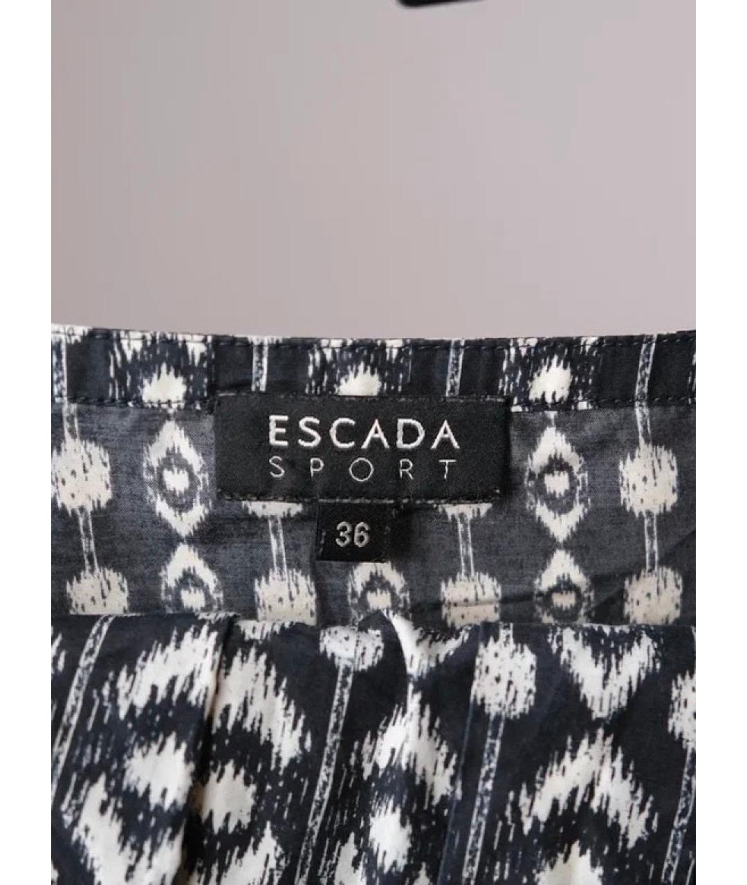 ESCADA Мульти шелковый костюм с юбками, фото 3
