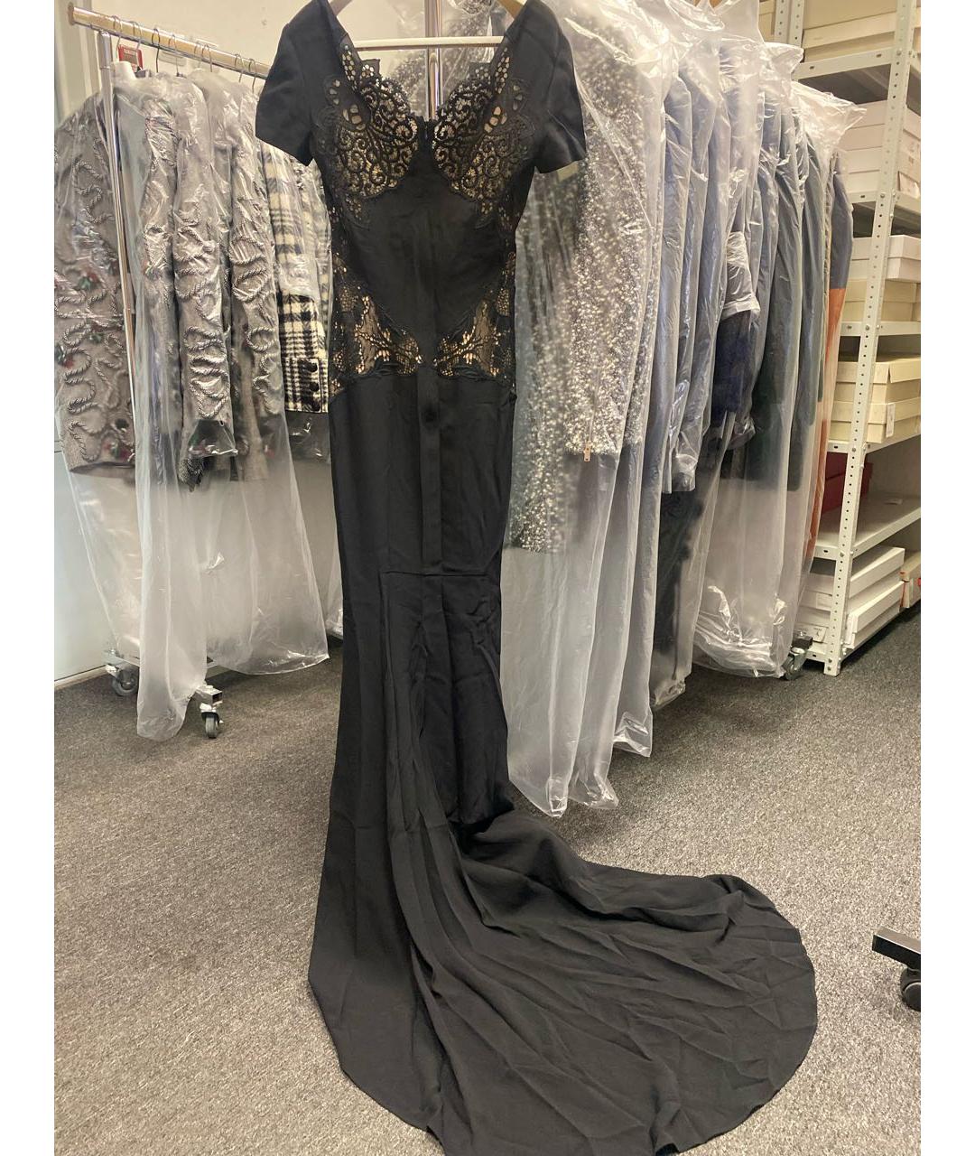 STELLA MCCARTNEY Черное шелковое вечернее платье, фото 2