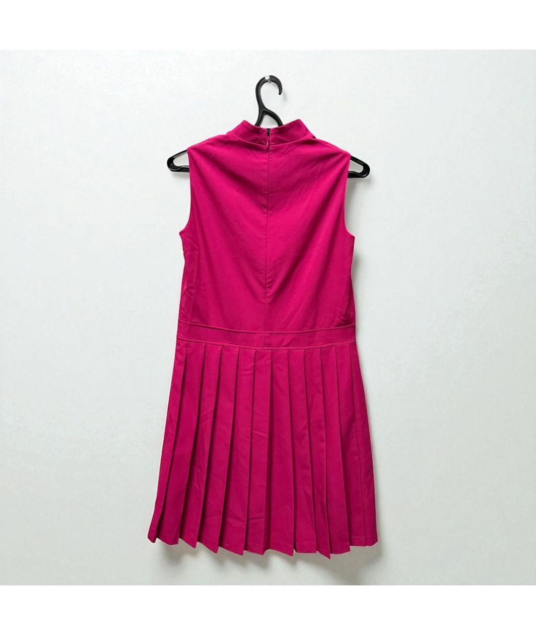 BLUMARINE Фуксия вискозное платье, фото 2