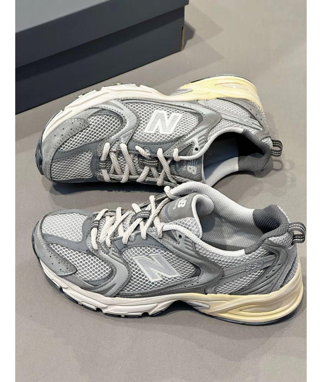 NEW BALANCE Серые кроссовки, фото 8