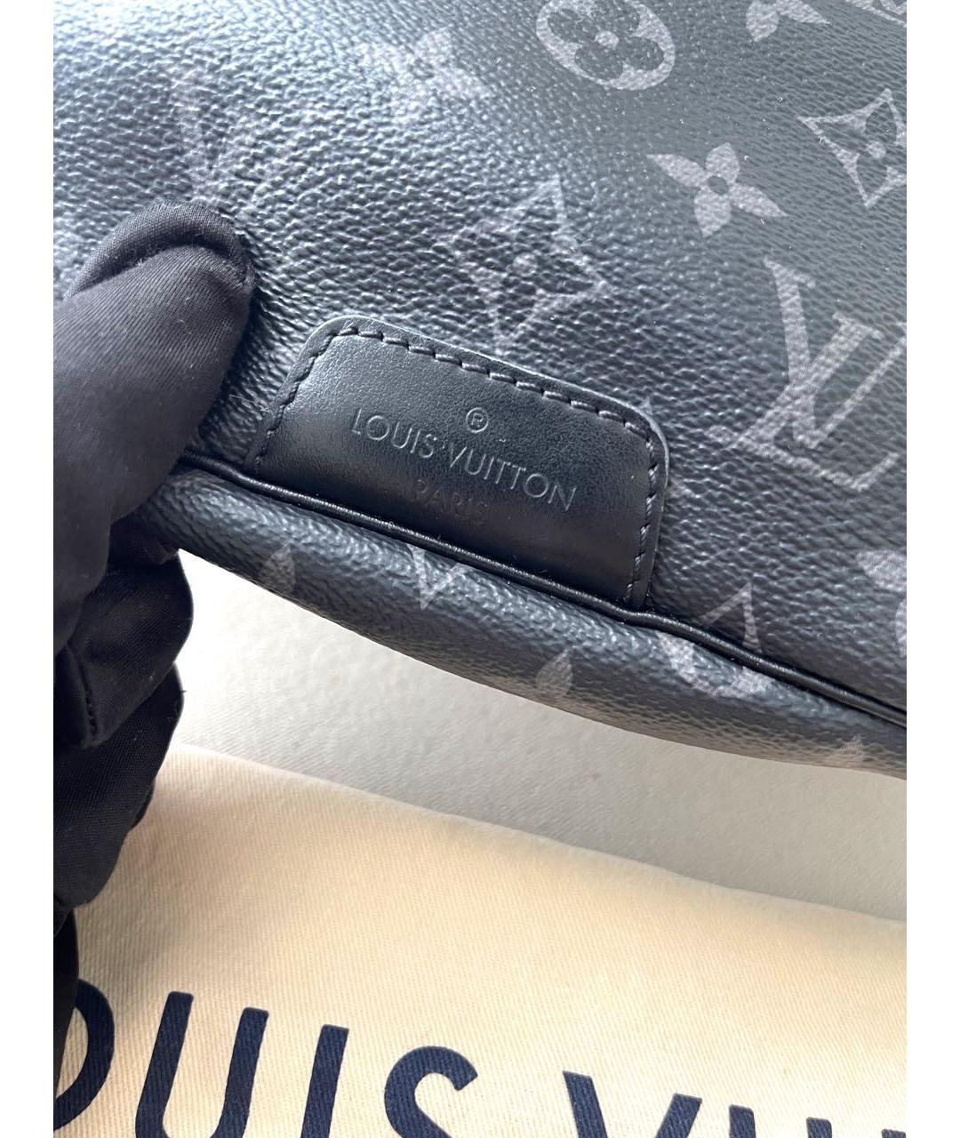 LOUIS VUITTON Черная поясная сумка, фото 6