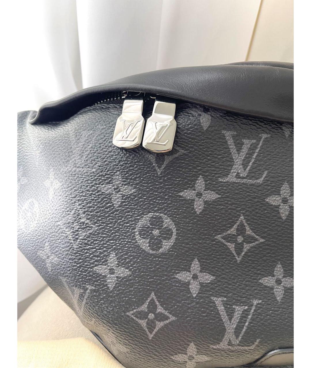 LOUIS VUITTON Черная поясная сумка, фото 5