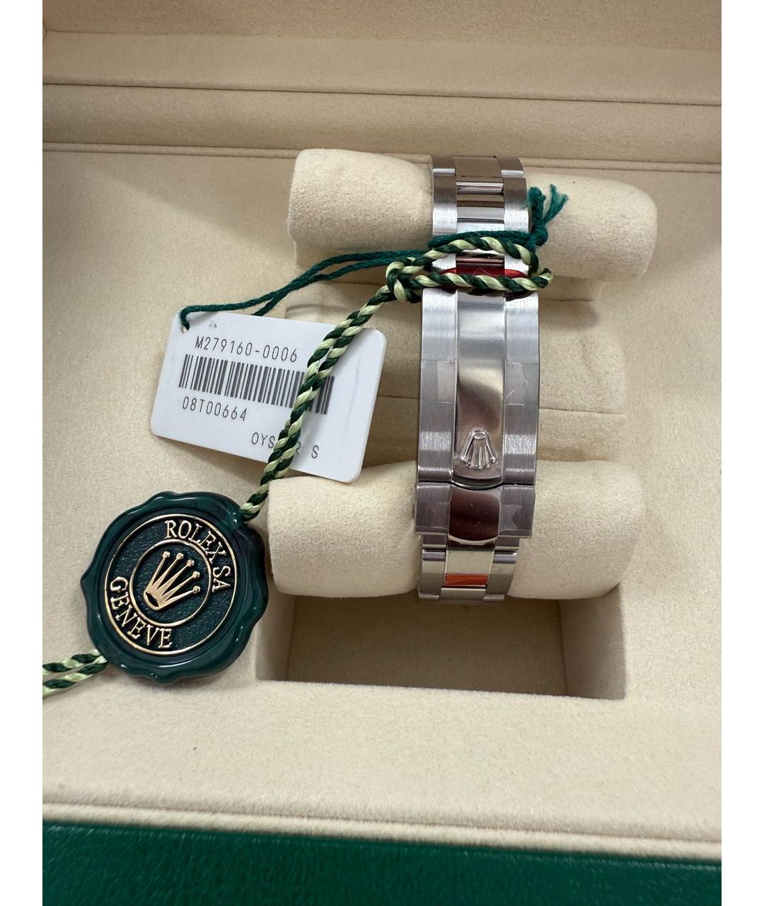 ROLEX Серебряные металлические часы, фото 4