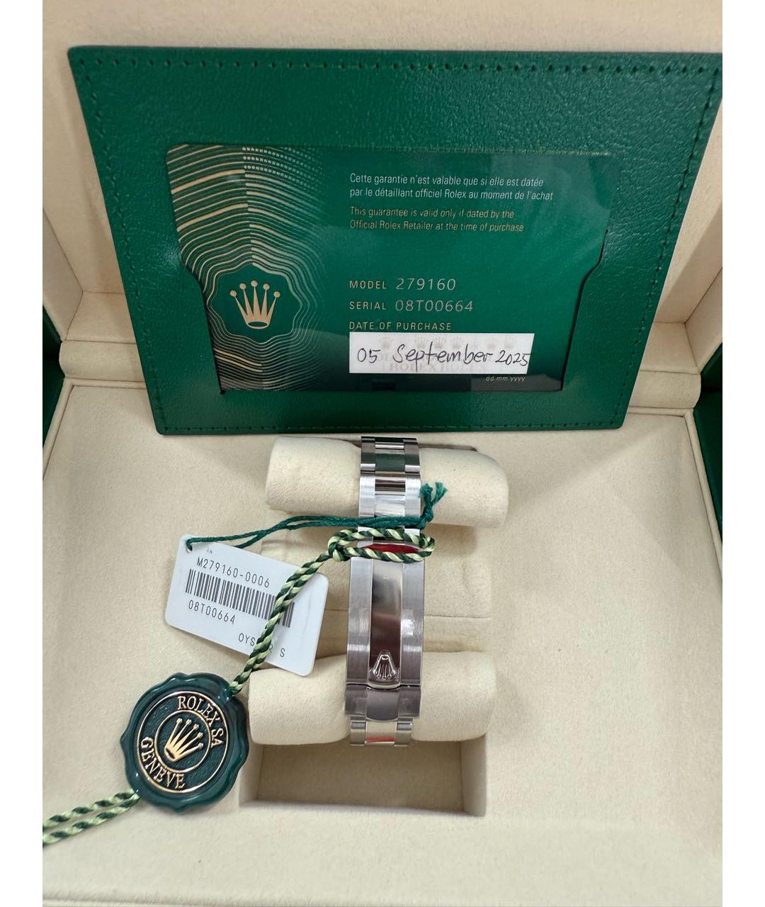 ROLEX Серебряные металлические часы, фото 8