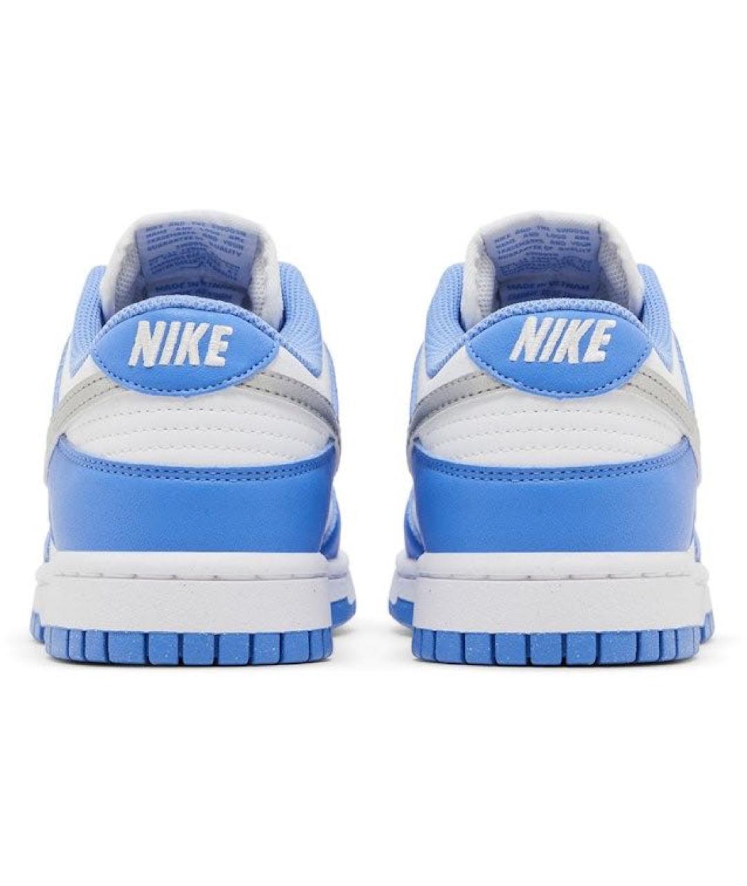 NIKE Синие кожаные кроссовки, фото 3
