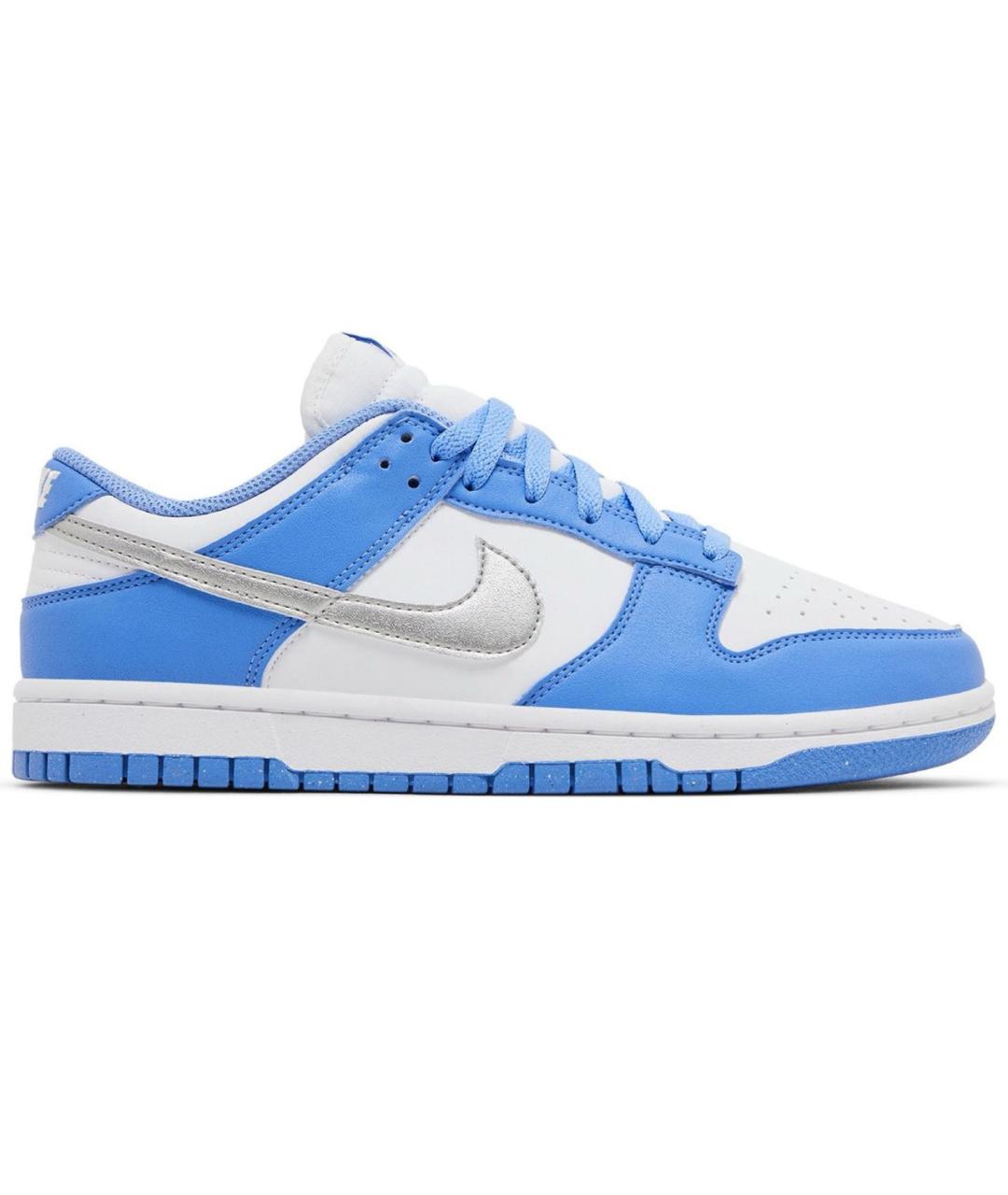 NIKE Синие кожаные кроссовки, фото 9