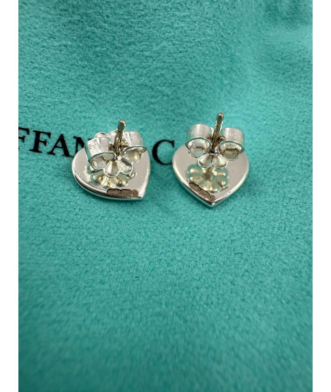 TIFFANY&CO Серебряные серебряные серьги, фото 3