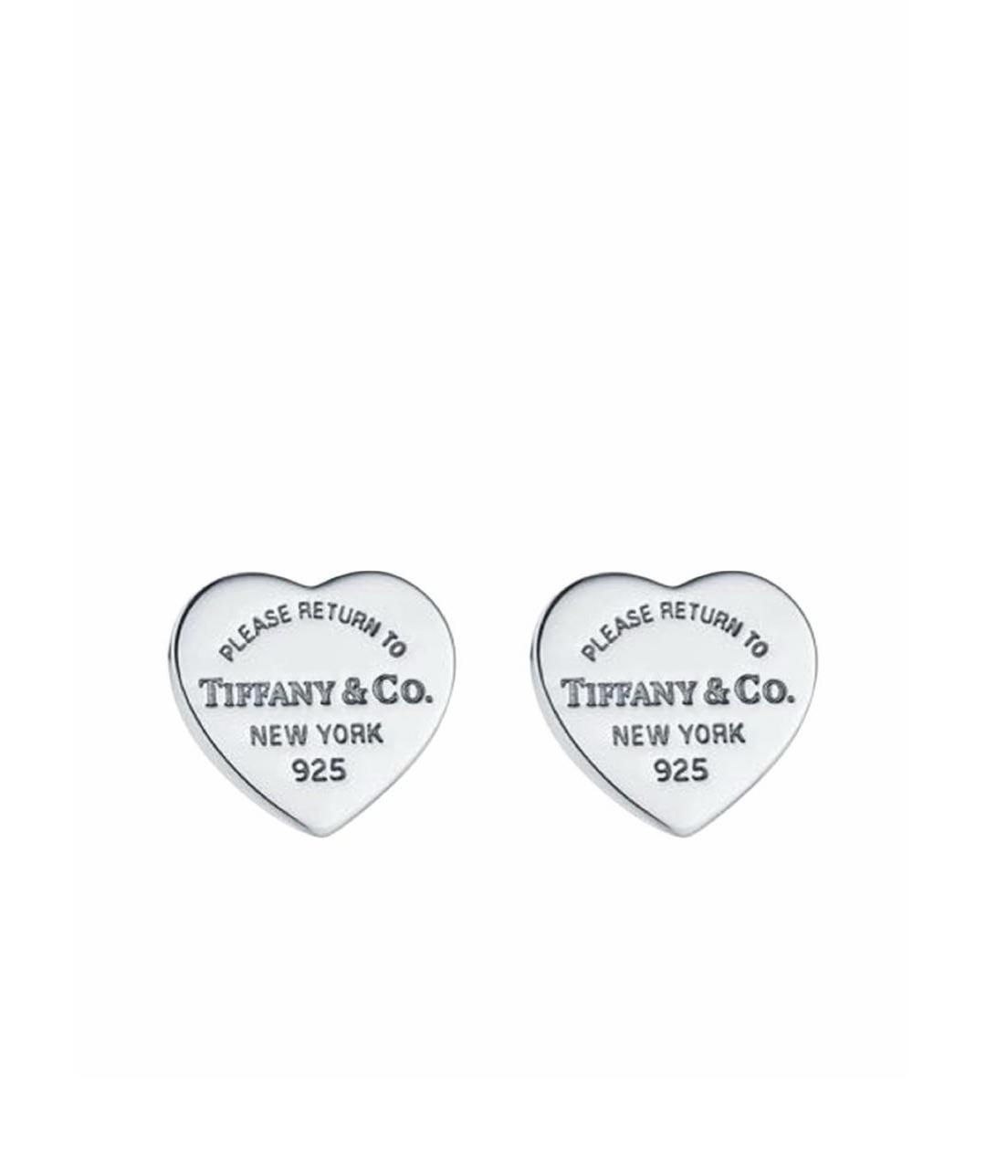 TIFFANY&CO Серебряные серебряные серьги, фото 1