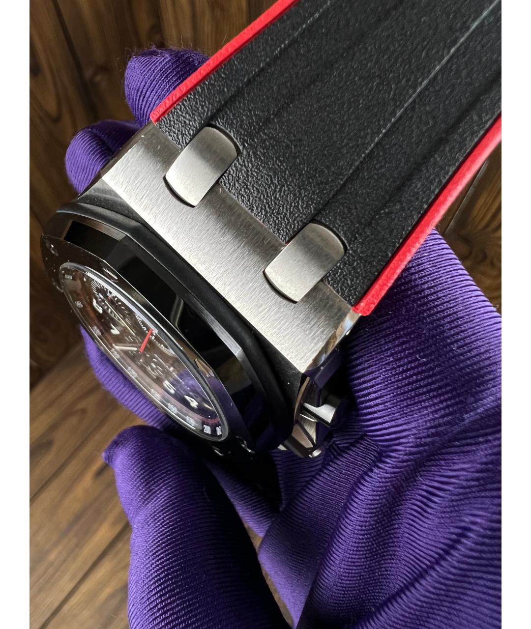 Audemars Piguet Черные стальные часы, фото 5