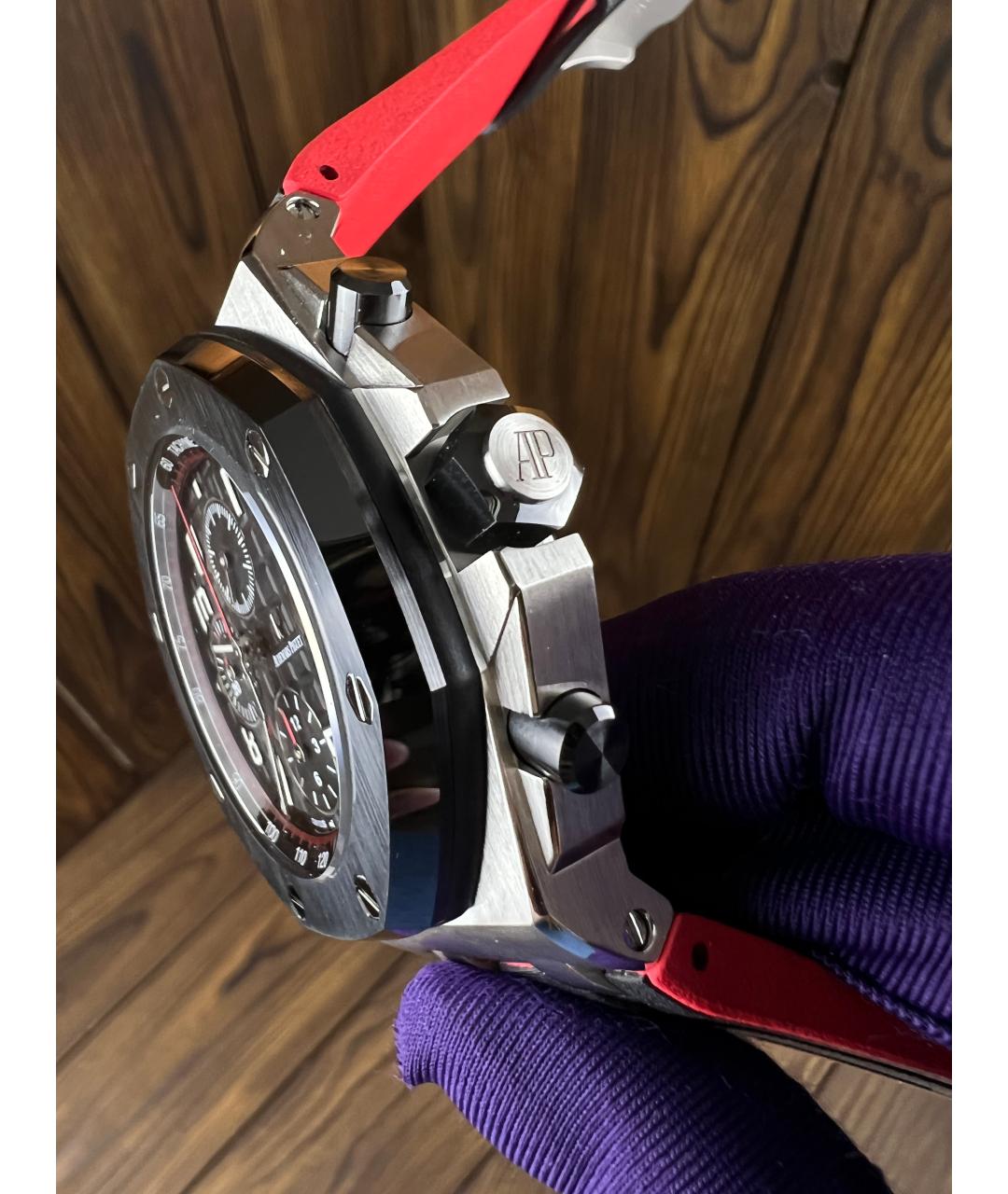 Audemars Piguet Черные стальные часы, фото 3