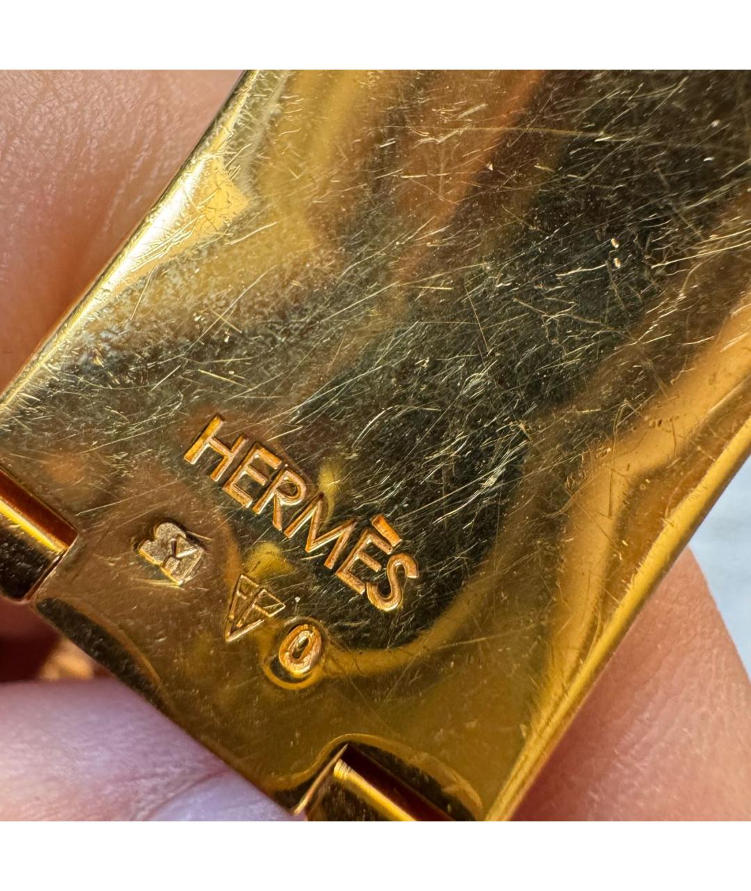 HERMES Золотой браслет, фото 6
