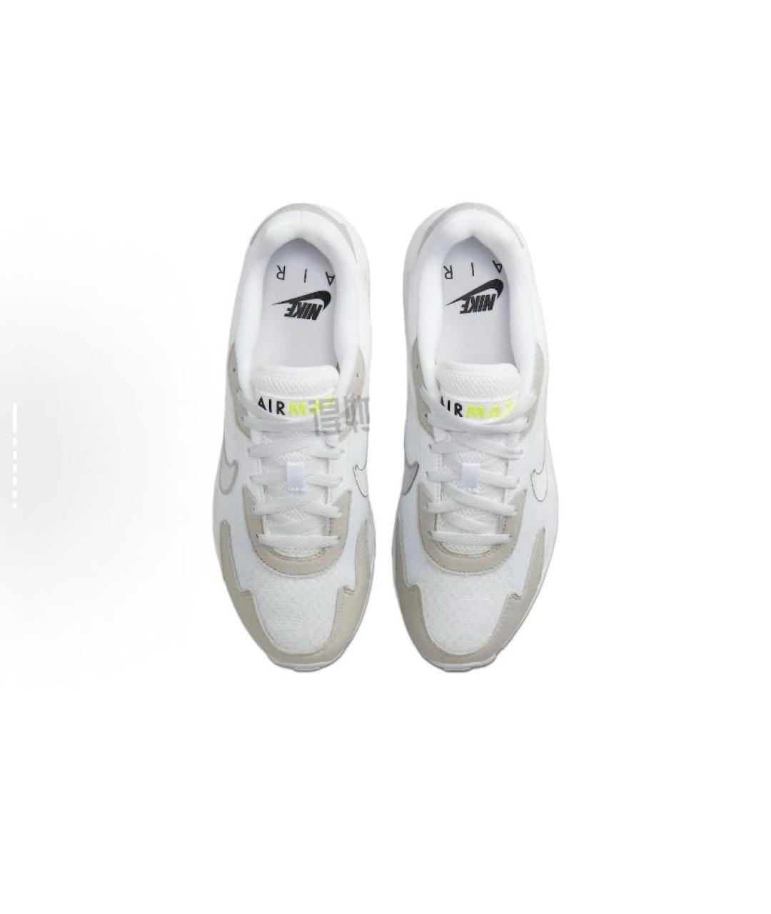 NIKE Белые текстильные кроссовки, фото 3