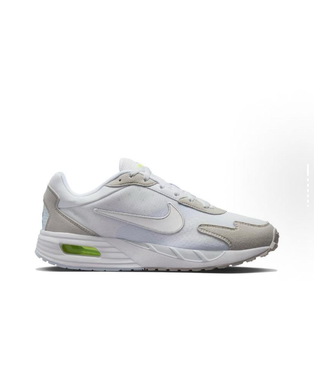 NIKE Белые текстильные кроссовки, фото 6