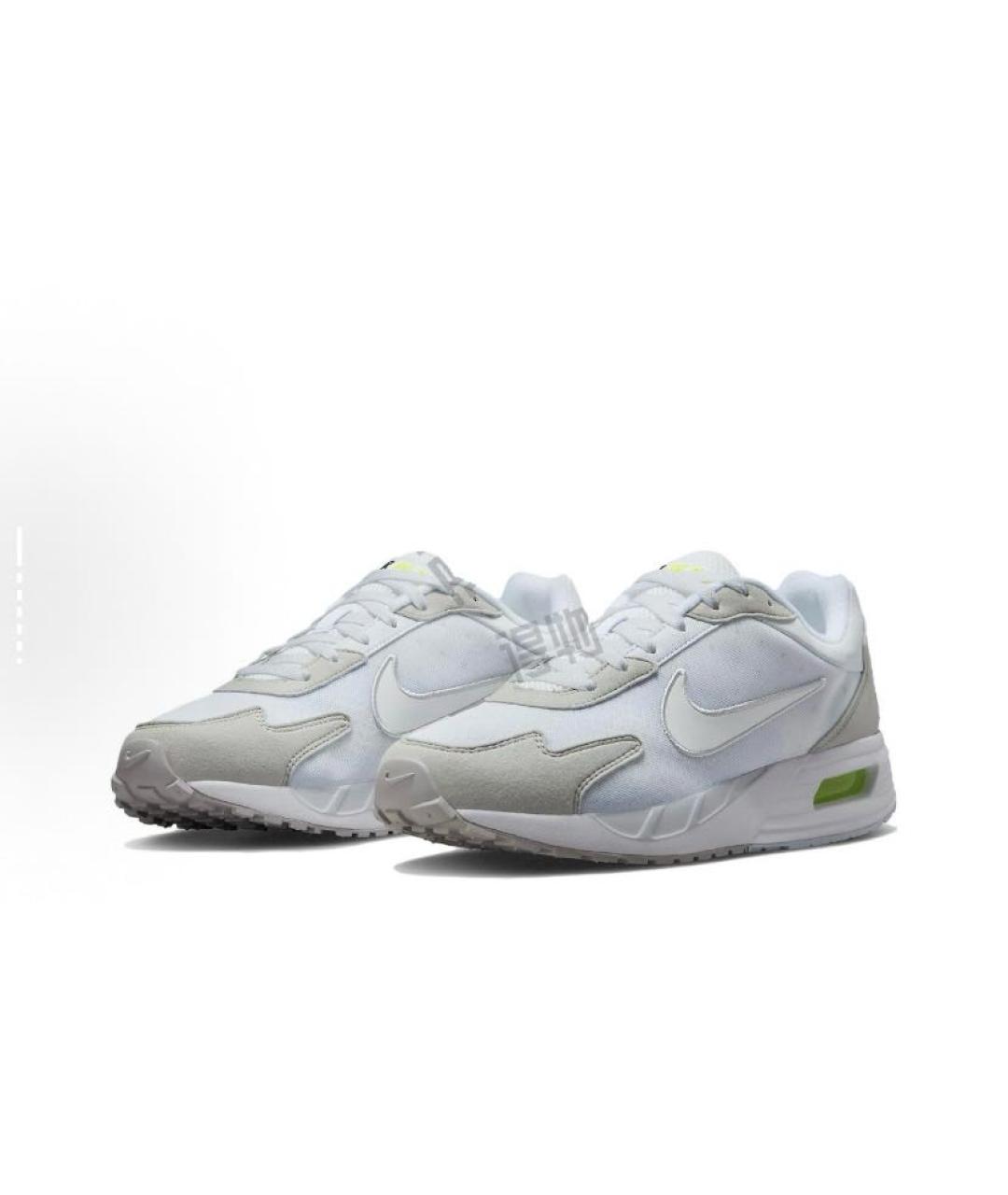 NIKE Белые текстильные кроссовки, фото 2