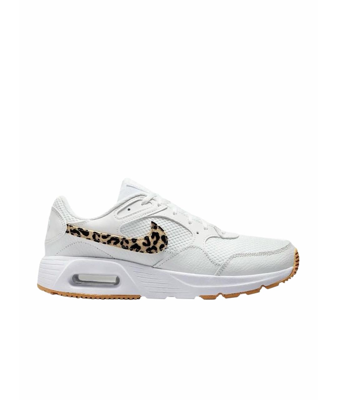 NIKE Белые текстильные кроссовки, фото 1