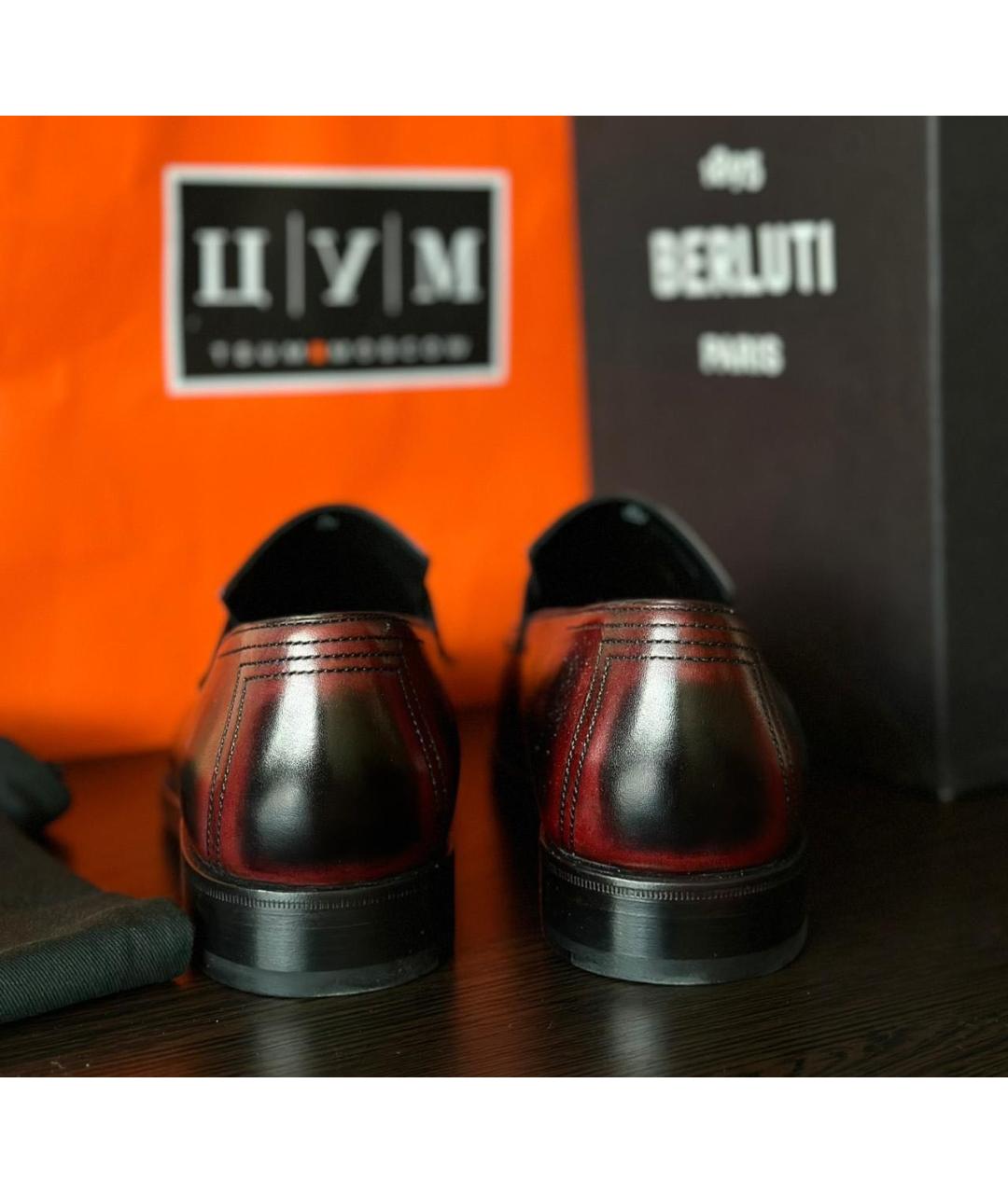 BERLUTI Мульти кожаные лоферы, фото 5
