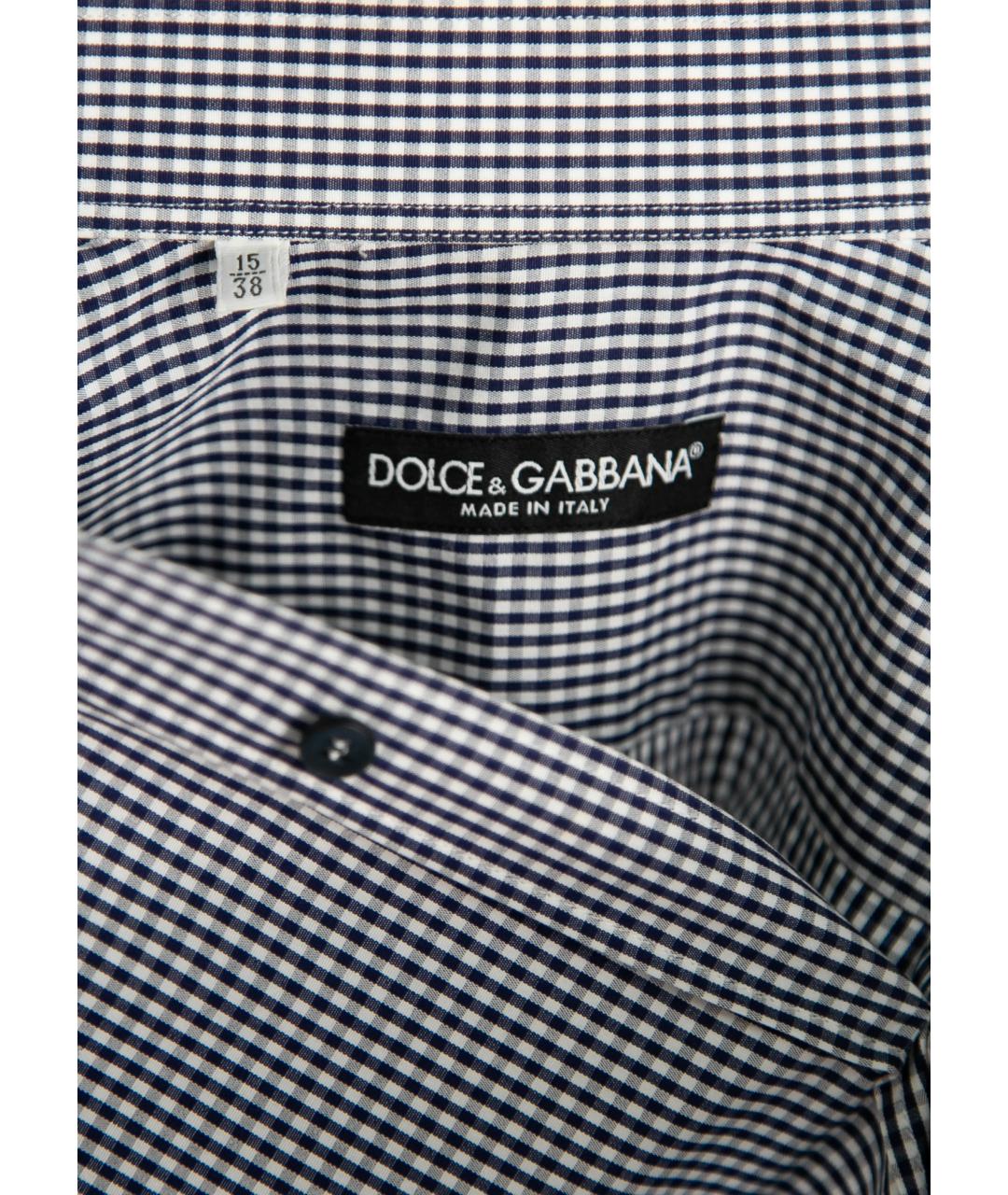 DOLCE&GABBANA Мульти хлопковая классическая рубашка, фото 6