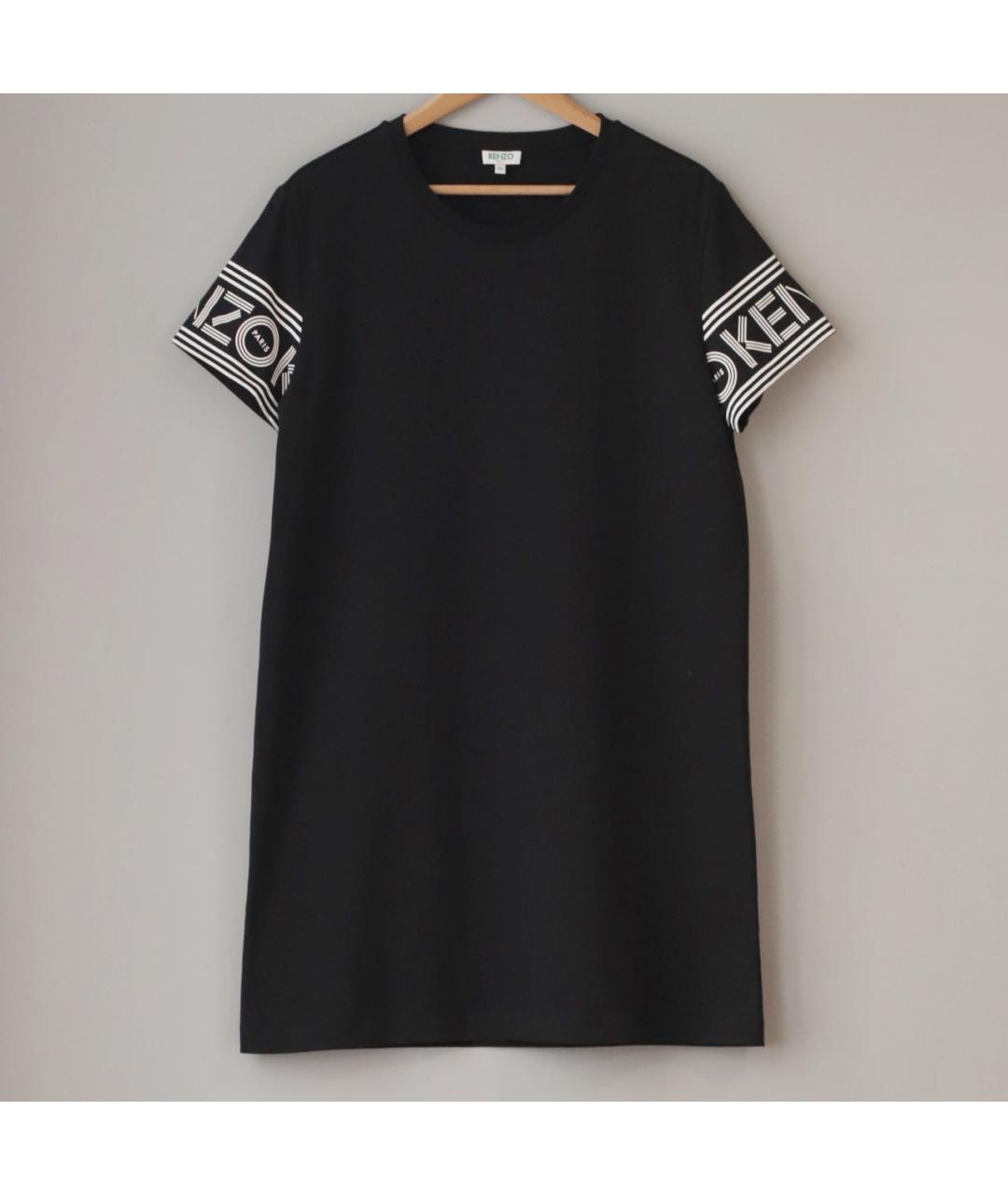KENZO Черное повседневное платье, фото 4