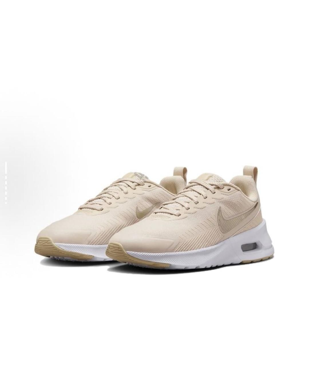 NIKE Бежевые текстильные кроссовки, фото 3
