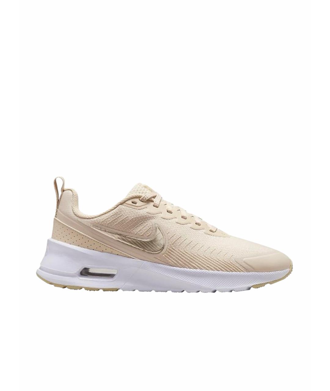 NIKE Бежевые текстильные кроссовки, фото 1