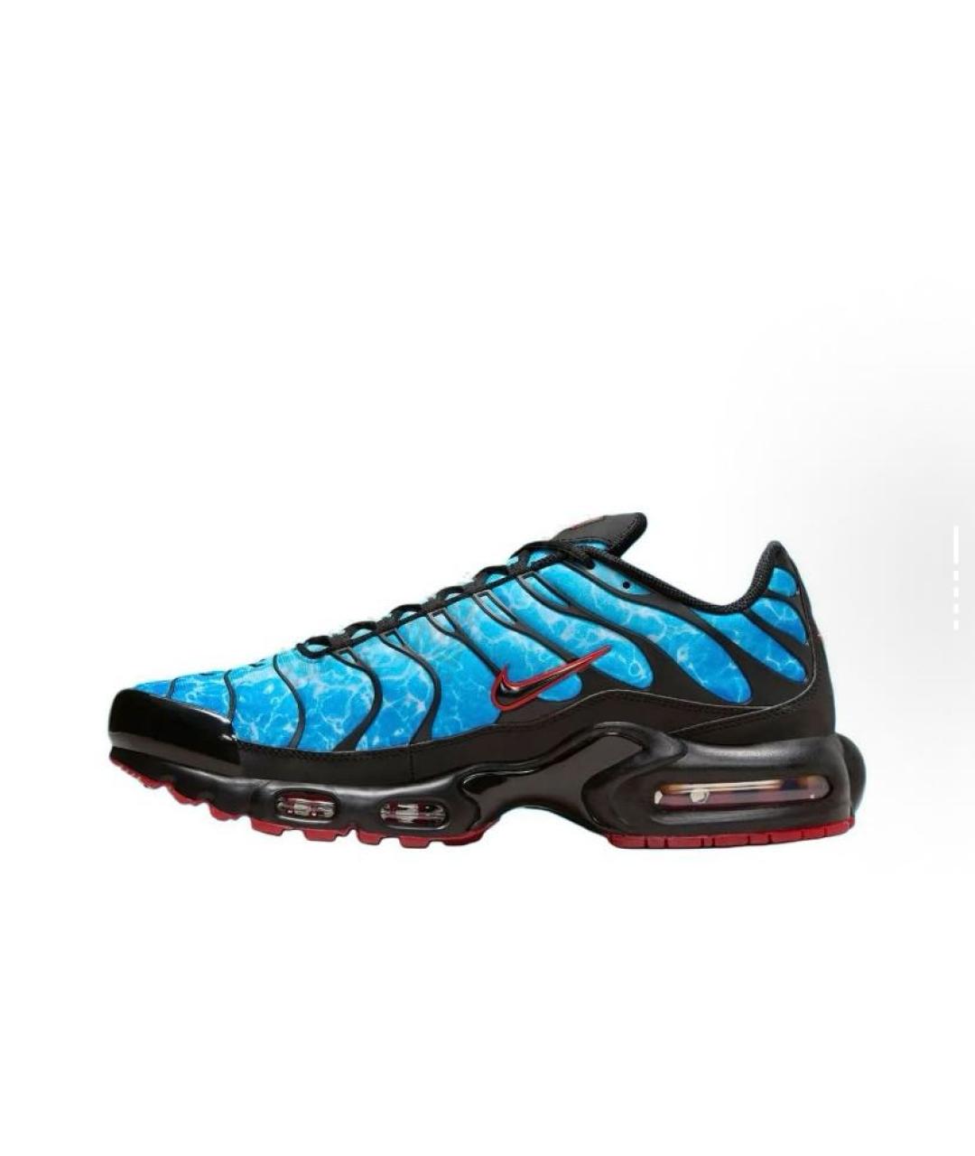 NIKE Синие текстильные кроссовки, фото 2