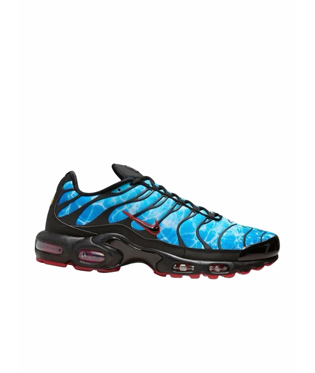 NIKE Синие текстильные кроссовки, фото 1