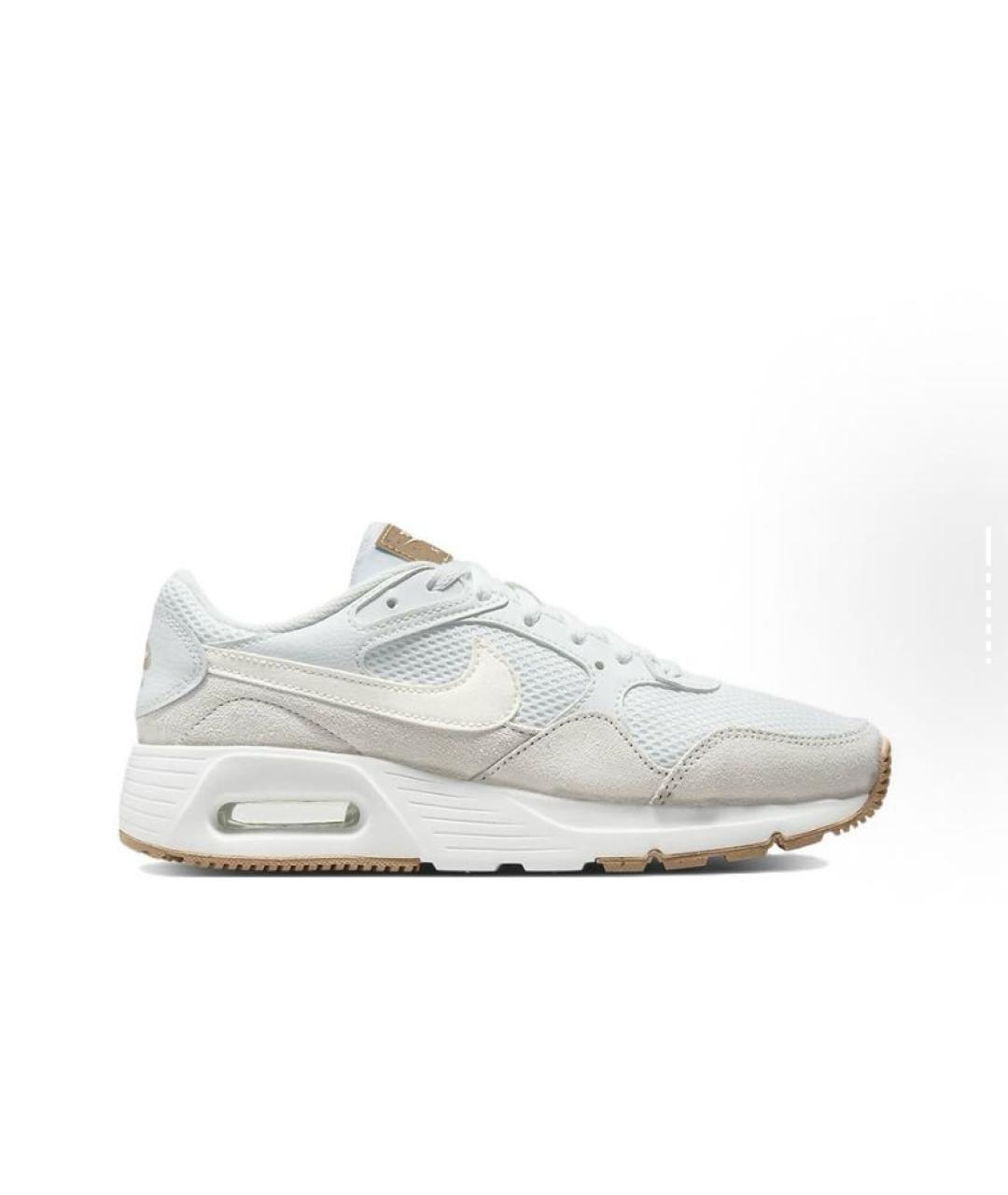 NIKE Белые текстильные кроссовки, фото 7