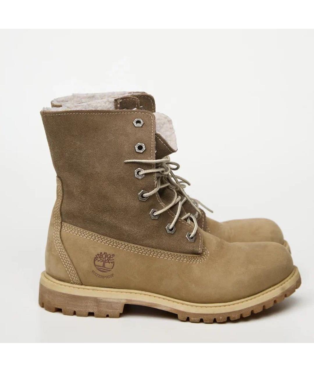 TIMBERLAND Бежевые ботинки, фото 6