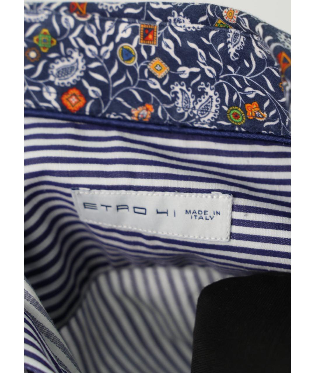 ETRO Мульти хлопковая классическая рубашка, фото 5