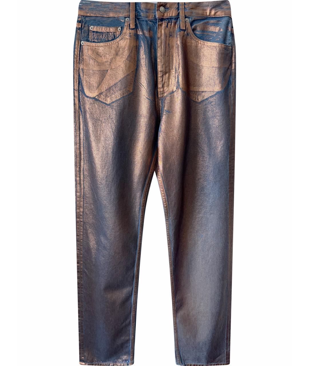 CALVIN KLEIN Хлопковые прямые джинсы, фото 1