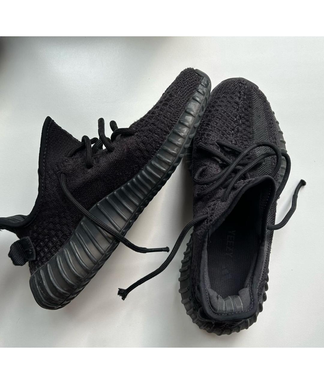 ADIDAS YEEZY Черные текстильные кроссовки, фото 9