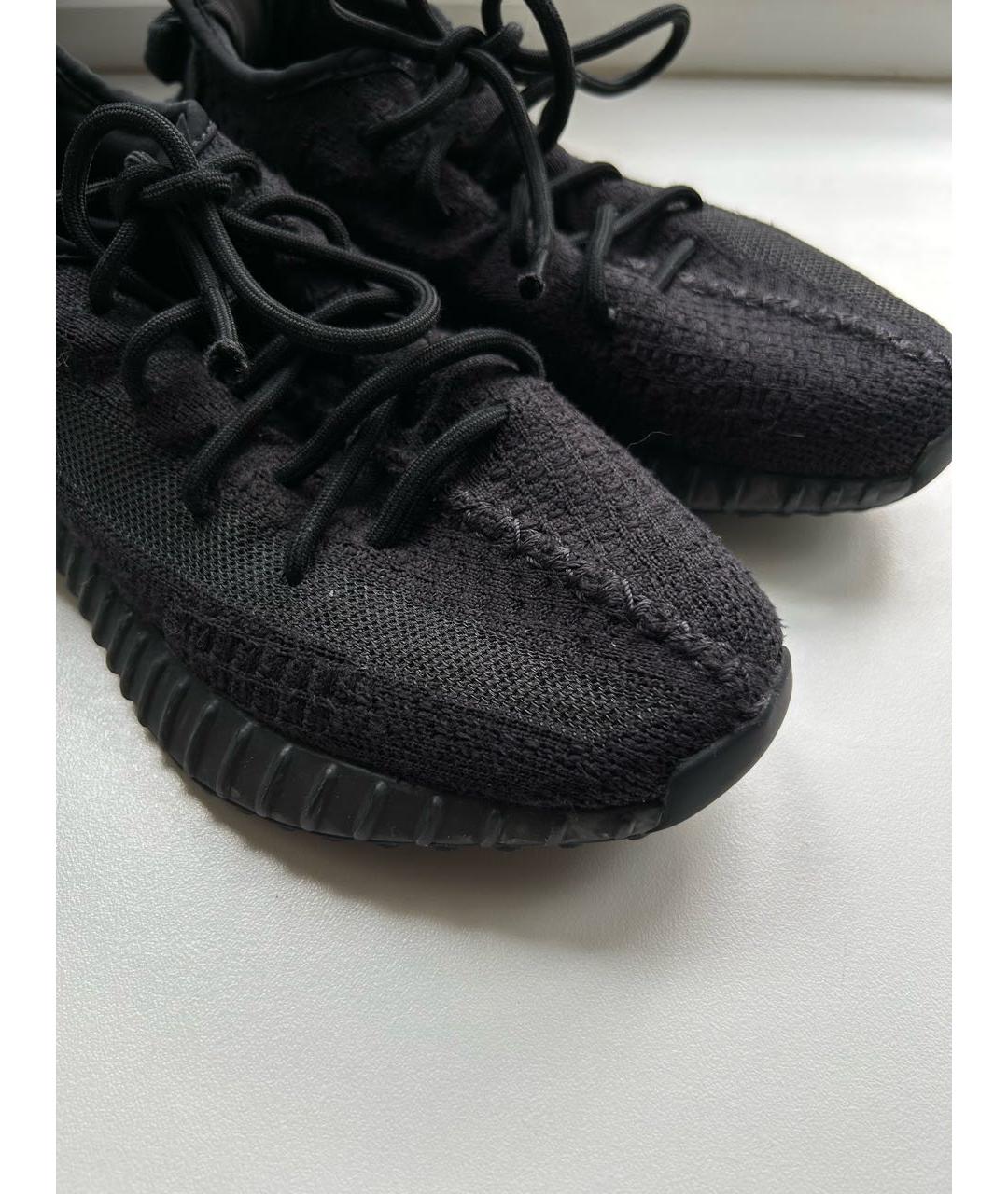 ADIDAS YEEZY Черные текстильные кроссовки, фото 4
