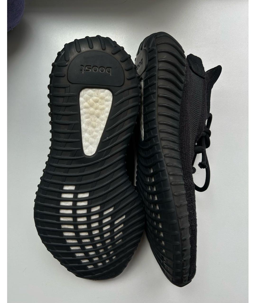 ADIDAS YEEZY Черные текстильные кроссовки, фото 7