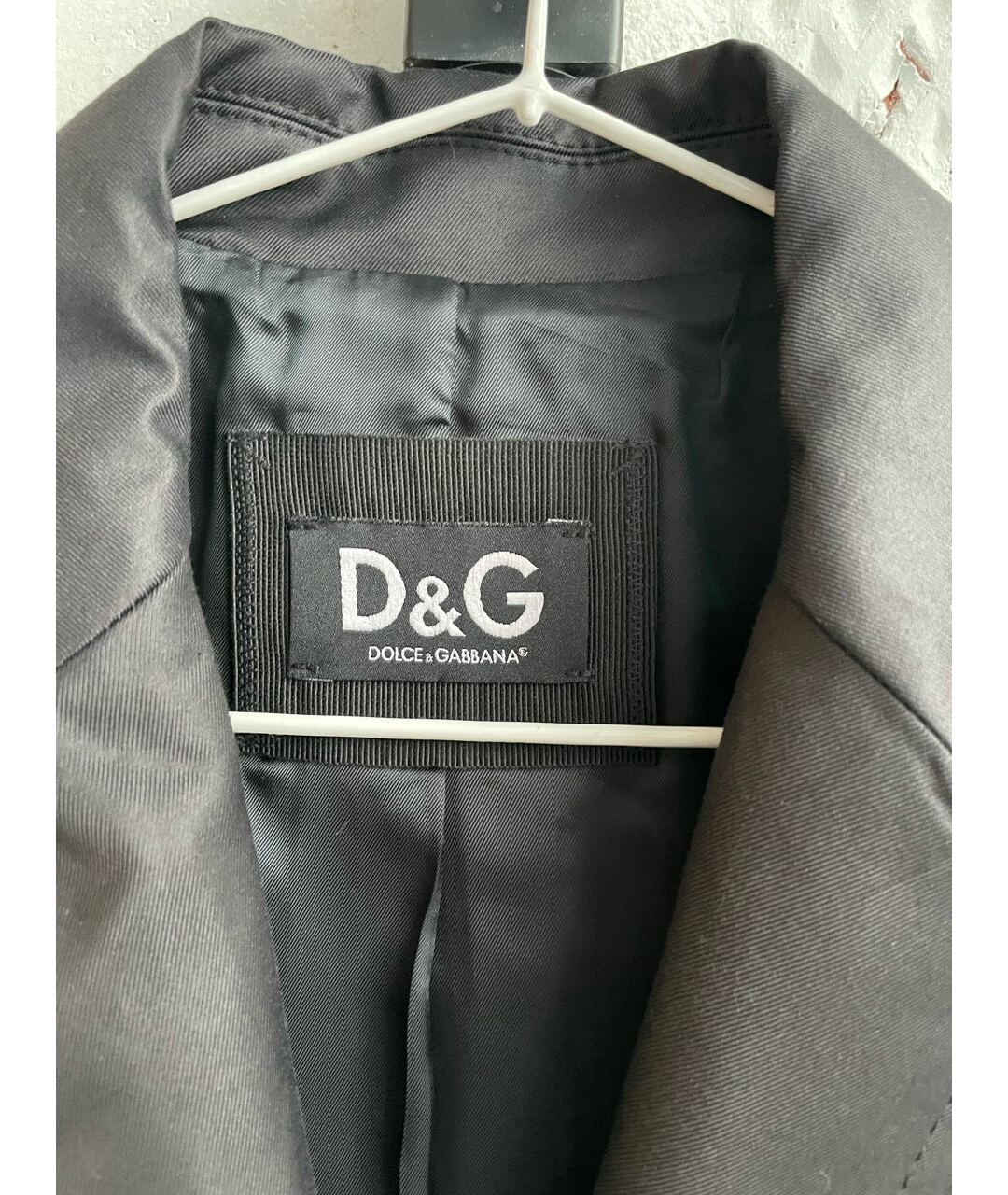 DOLCE&GABBANA Черный хлопковый жакет/пиджак, фото 3