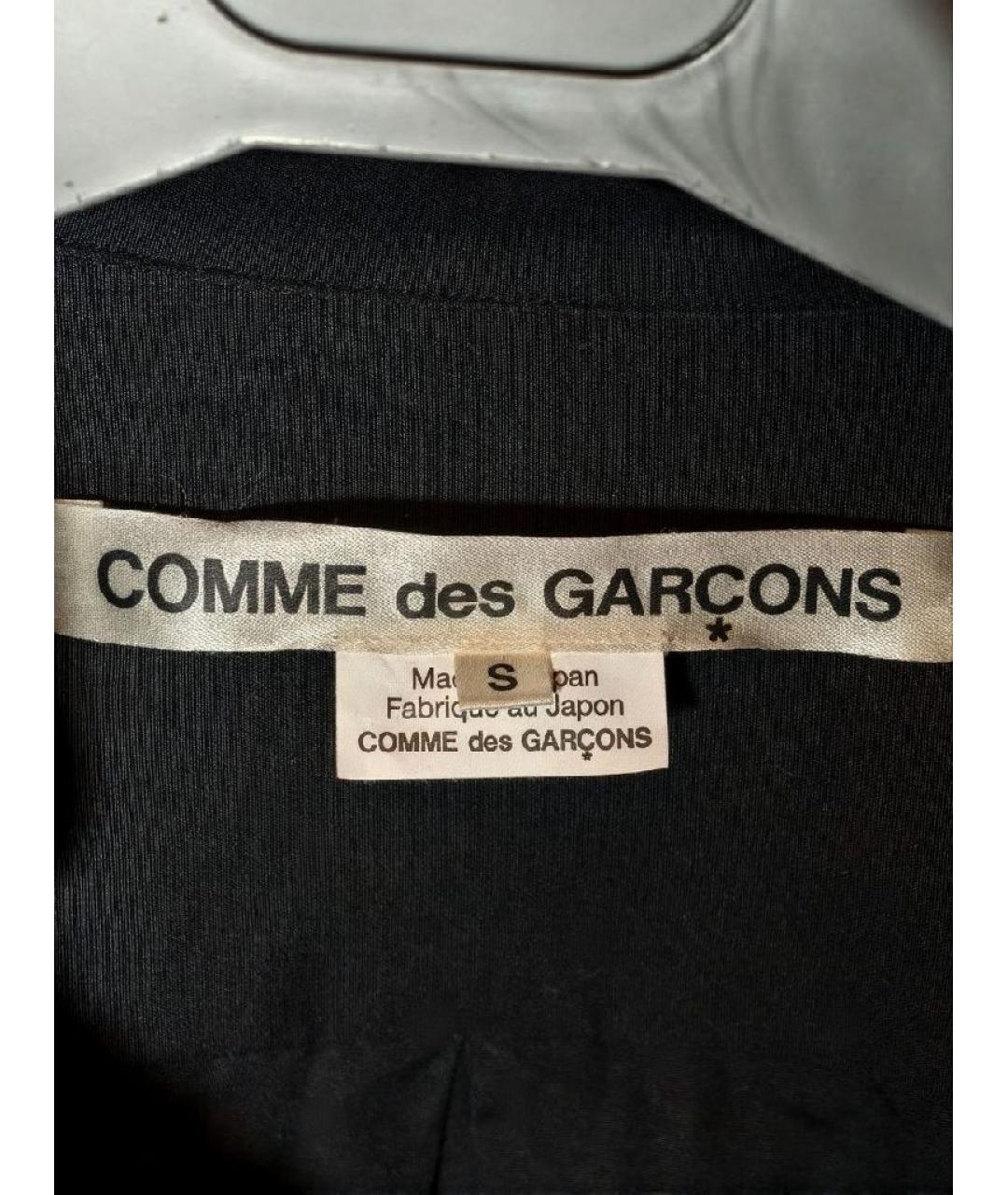 COMME DES GARÇONS Черная хлопковая рубашка, фото 5