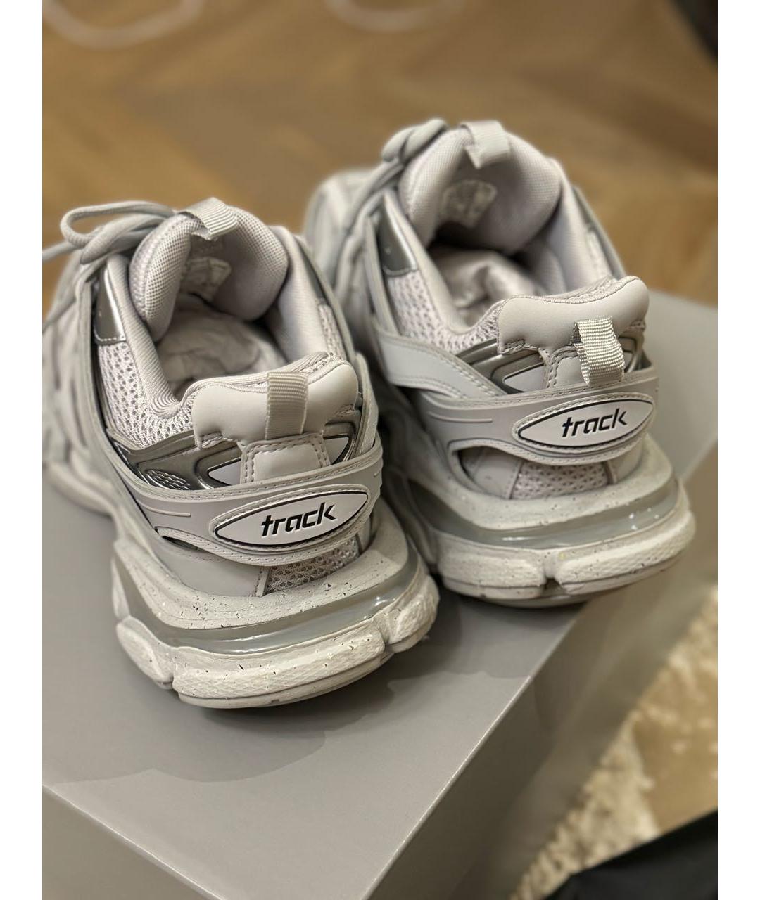 BALENCIAGA Серые кроссовки, фото 3