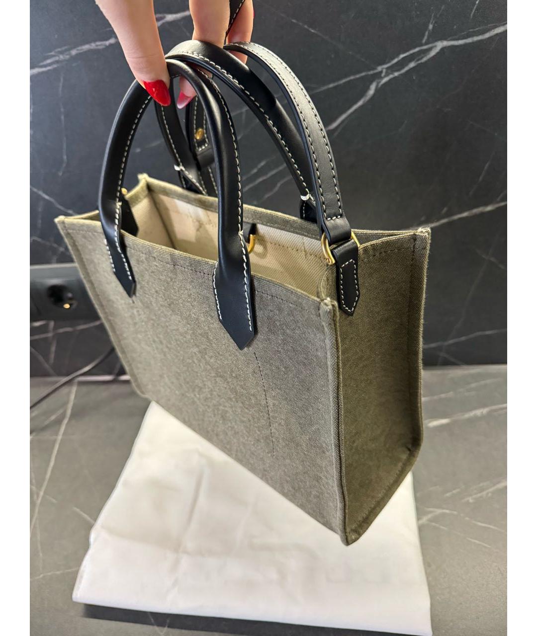 BALMAIN Бежевая сумка тоут, фото 6