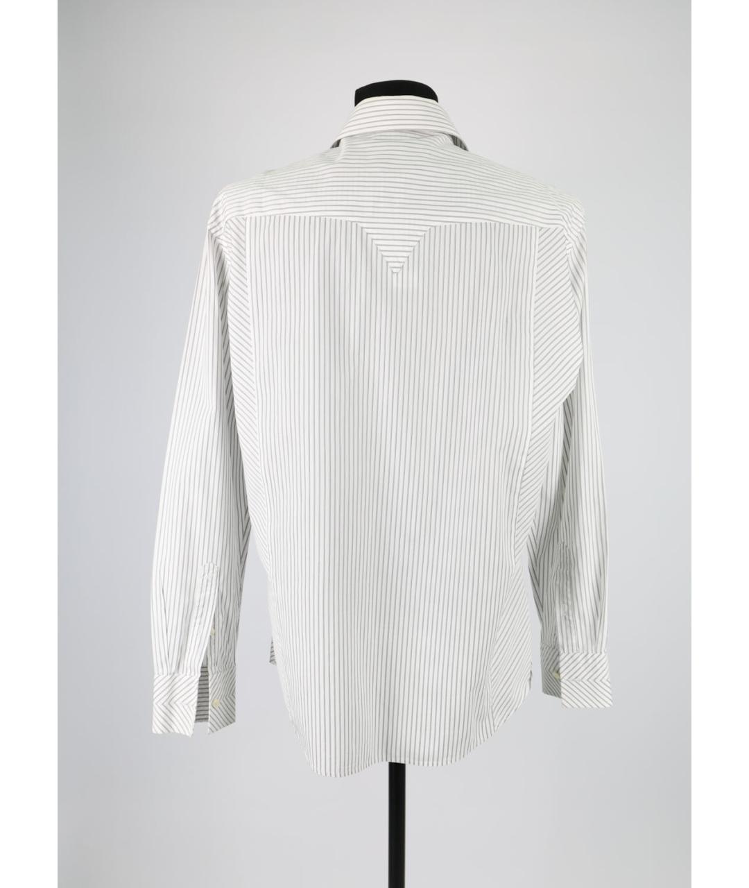 VERSACE COLLECTION Белая хлопковая классическая рубашка, фото 2