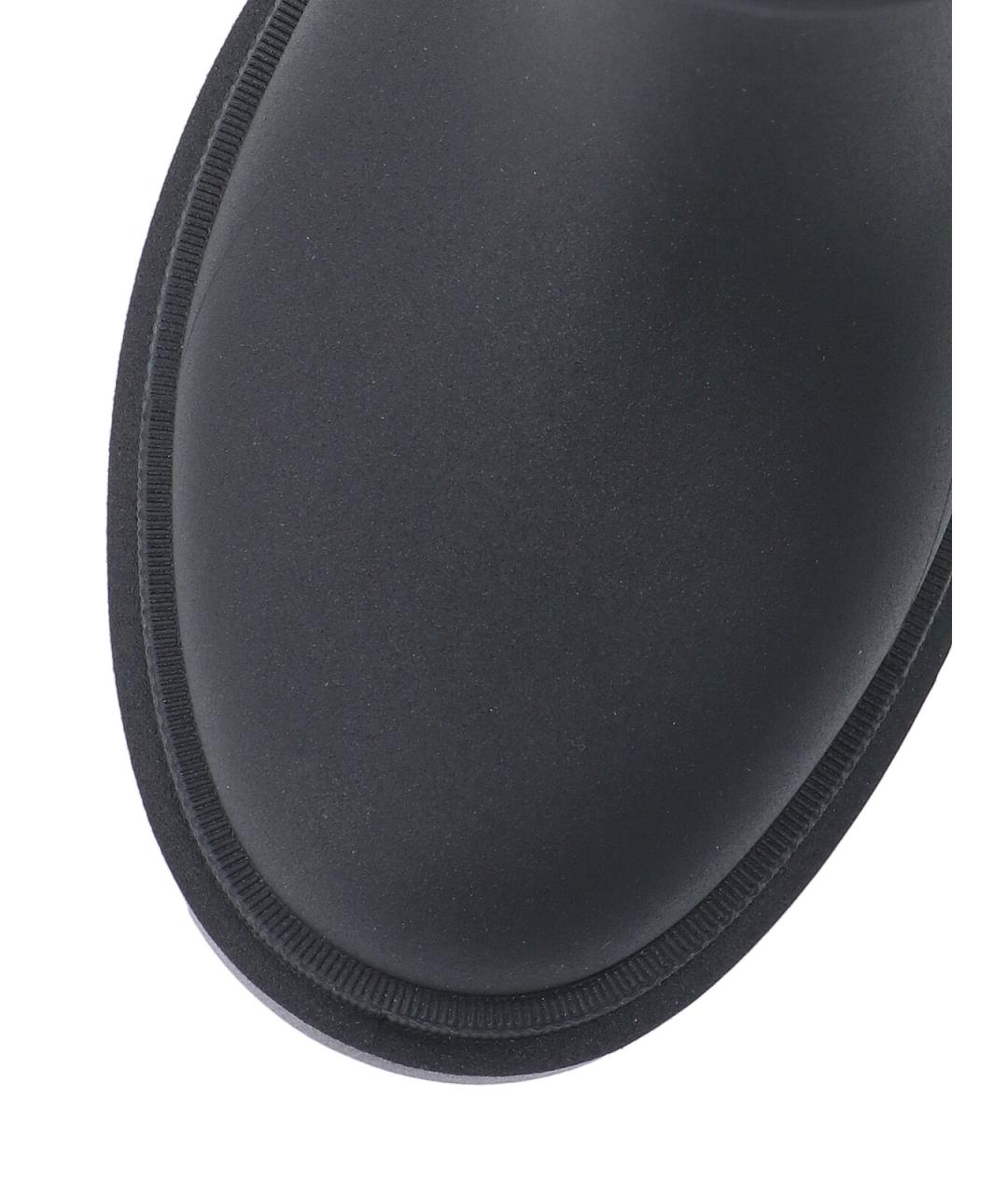 OFF-WHITE Черные синтетические сапоги, фото 5