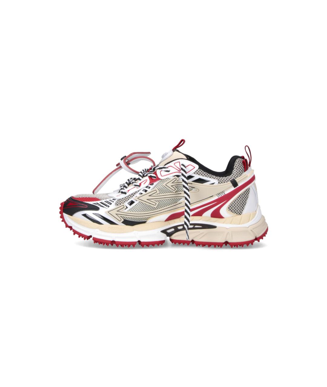 OFF-WHITE Мульти синтетические низкие кроссовки / кеды, фото 3