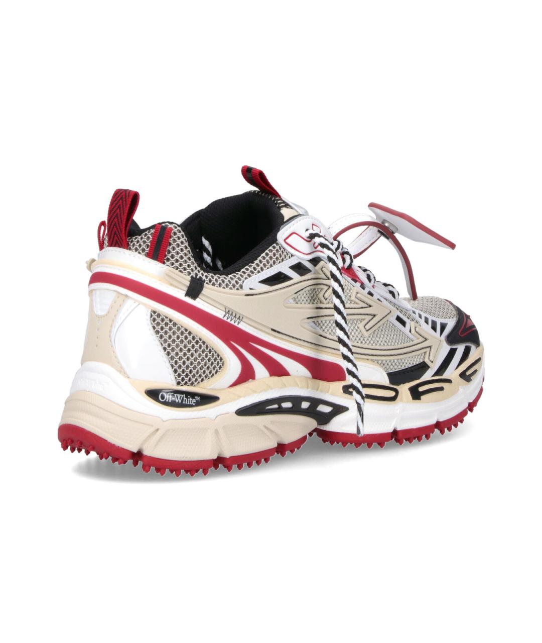 OFF-WHITE Мульти синтетические низкие кроссовки / кеды, фото 4