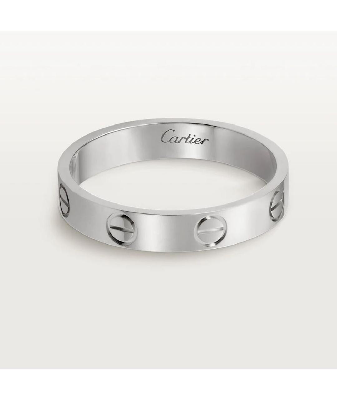 CARTIER Серебряное кольцо из белого золота, фото 6