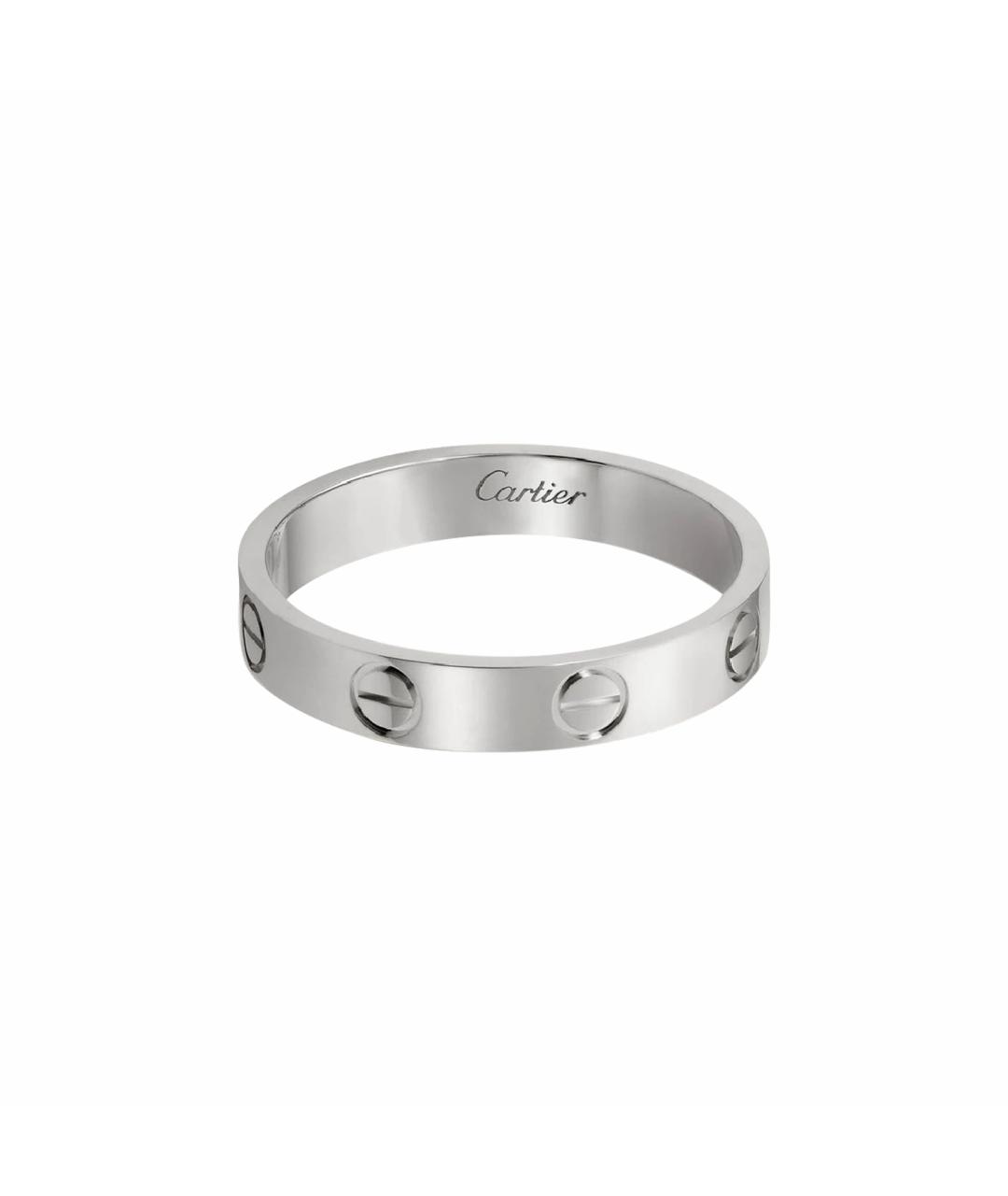 CARTIER Серебряное кольцо из белого золота, фото 1