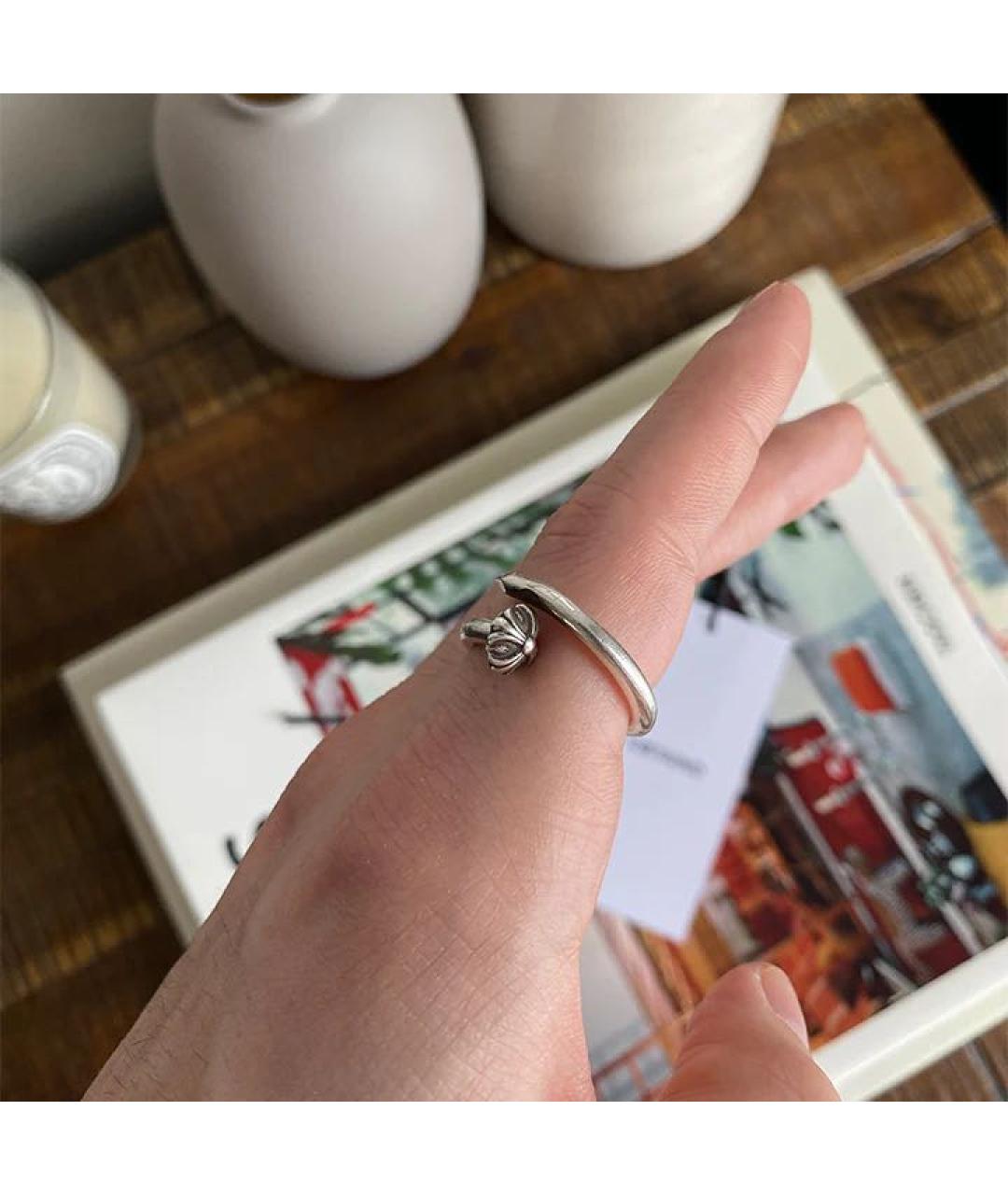 CHROME HEARTS Серебряное серебряное кольцо, фото 3