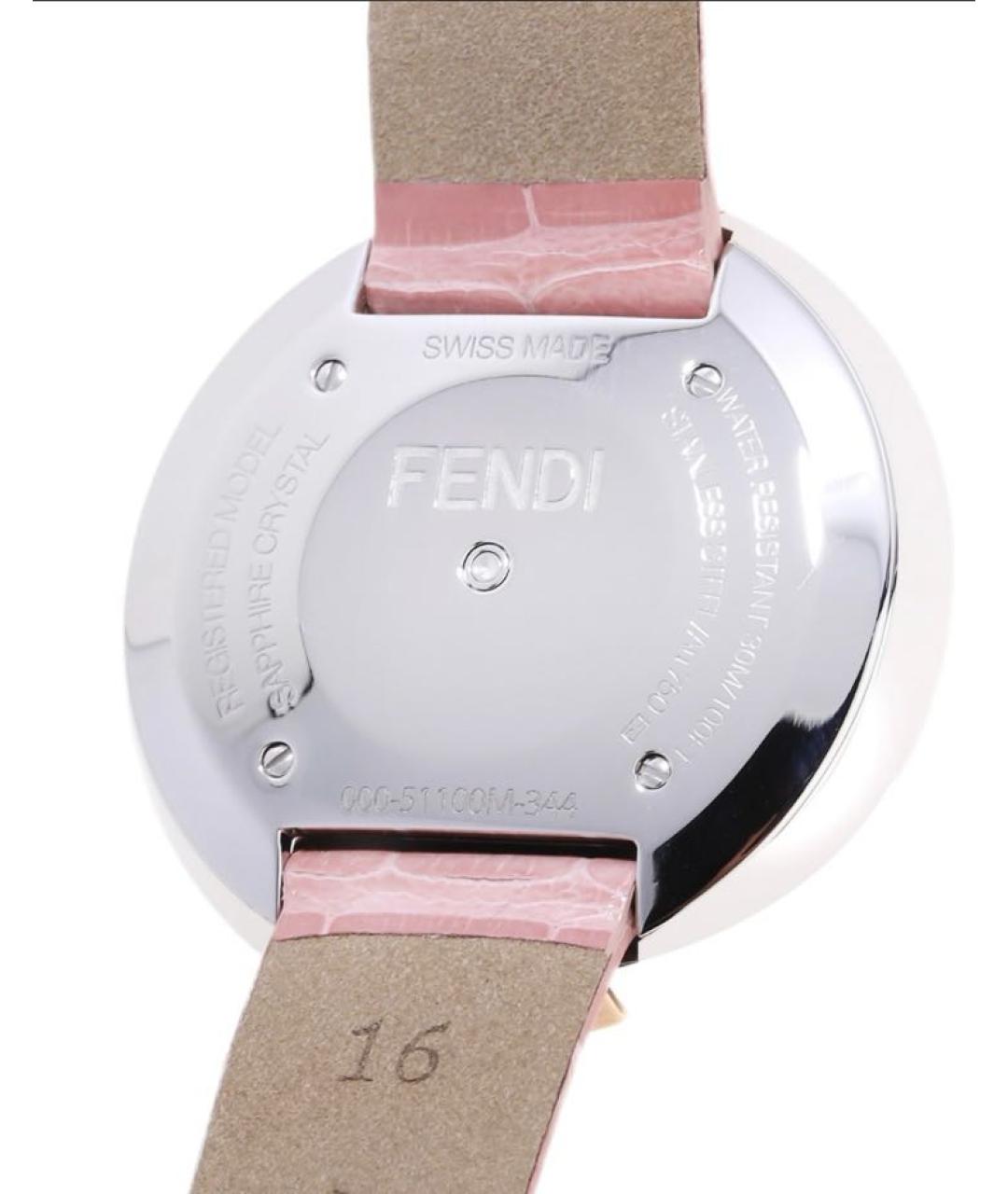 FENDI Коралловые часы из розового золота, фото 3